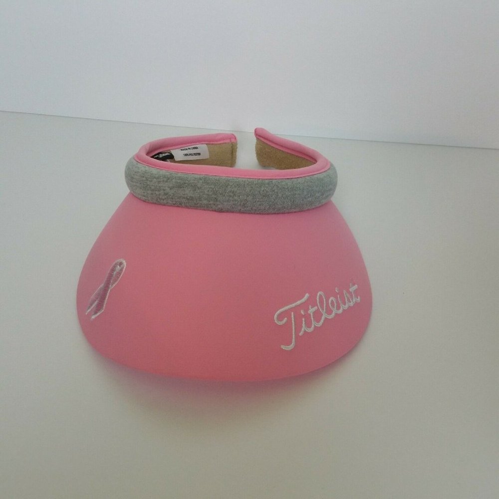 Titleist Pink Sun Visor Golf Breast Cancer